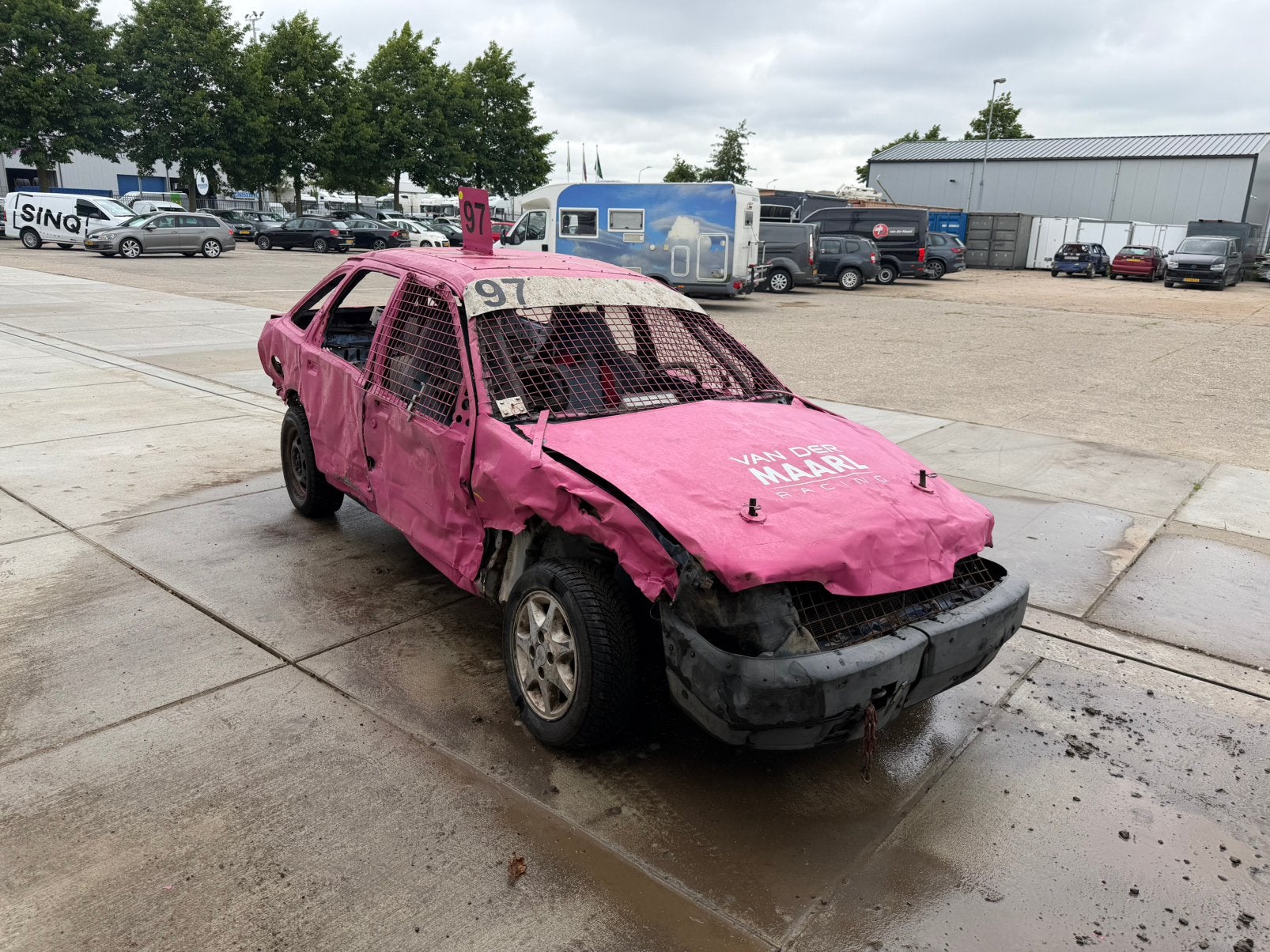 Ford Sierra Duo crossauto, Ophalen, Gebruikt