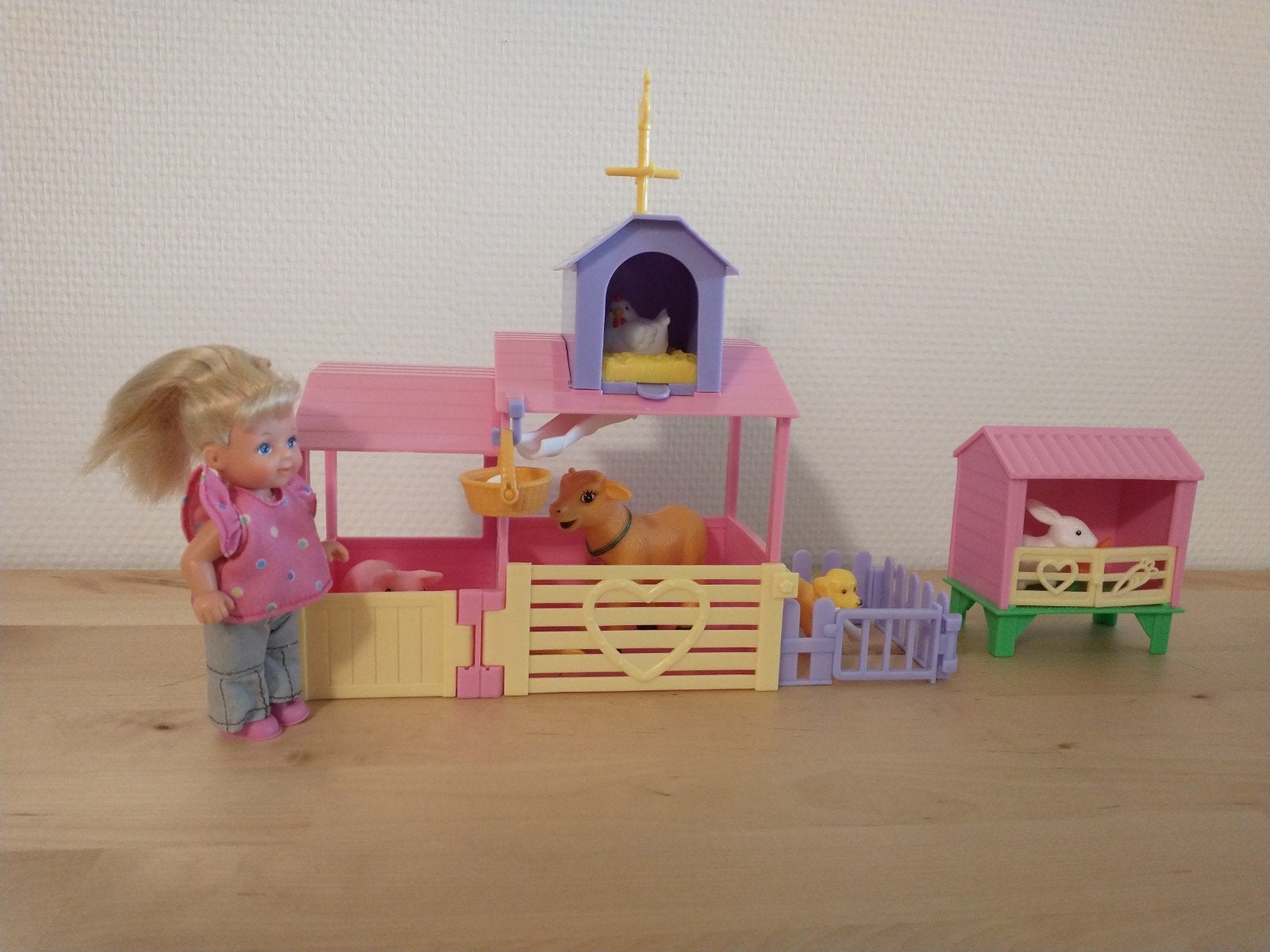 3 Evi Simba setjes; poppetjes met spulletjes, Ophalen of Verzenden, Gebruikt, Overige typen
