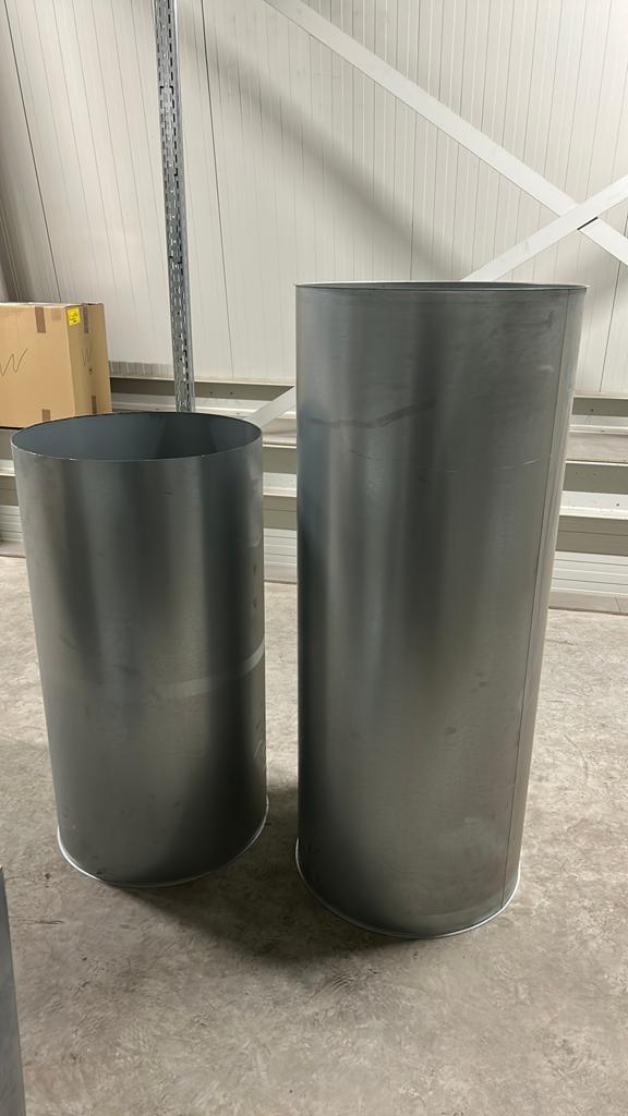 Afzuig of belichting buis rond 600x1500 en 1140 mmlang, Pvc, Overige typen, Ophalen of Verzenden, Minder dan 2 meter
