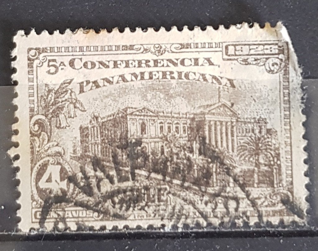 Panama Postzegel (B3-P7), Ophalen of Verzenden, Gestempeld, Midden-Amerika