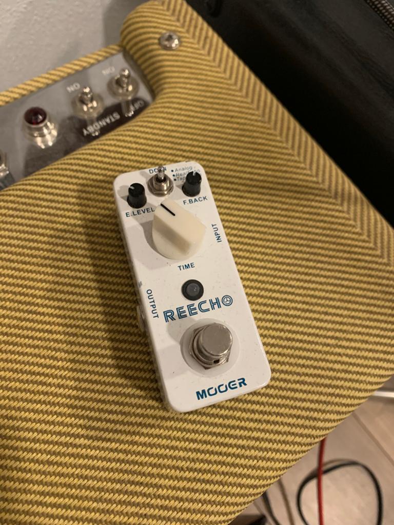 Mooer Reecho Digital Delay Micro Pedal, Muziek en Instrumenten, Effecten, Ophalen of Verzenden, Zo goed als nieuw, Delay of Echo
