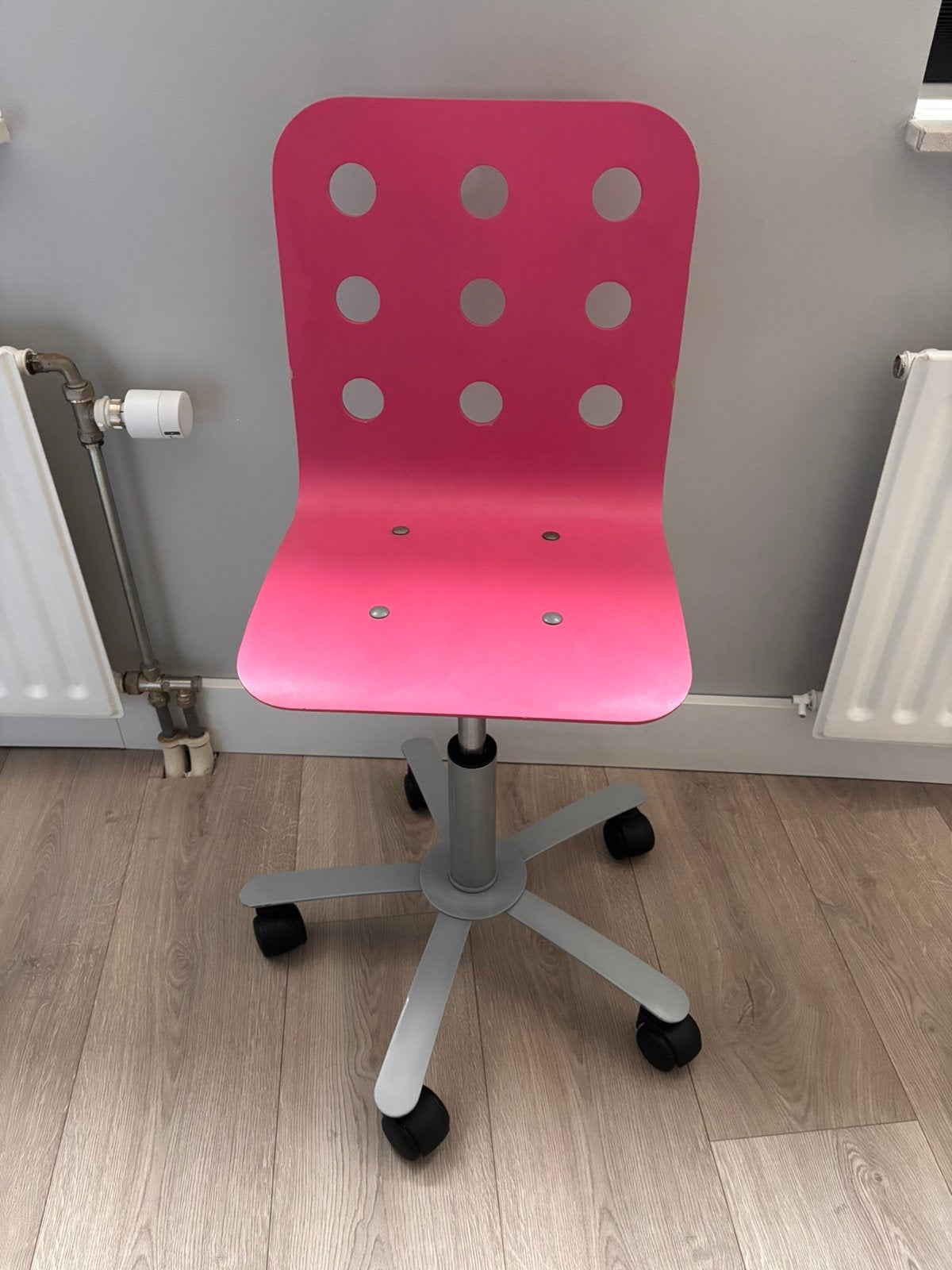 Roze kinderbureaustoel IKEA, Huis en Inrichting, Ophalen, Gebruikt, Roze, Bureaustoel