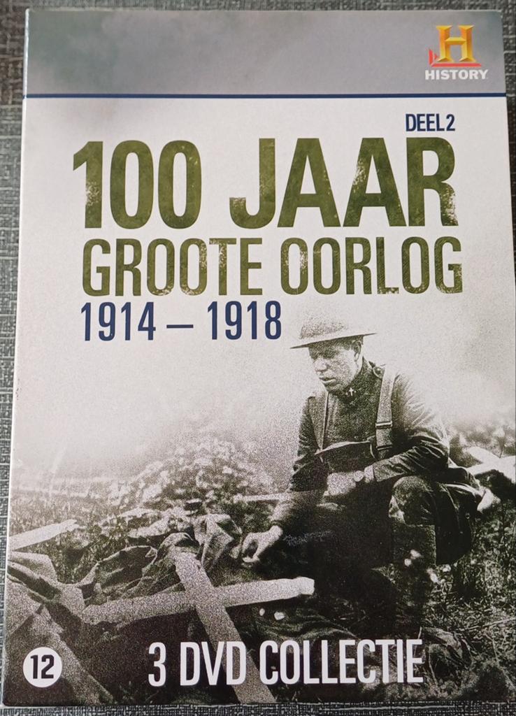 100 Jaar Groote Oorlog 1914-1918 - 3 DVD Boxset Nieuw, Ophalen of Verzenden
