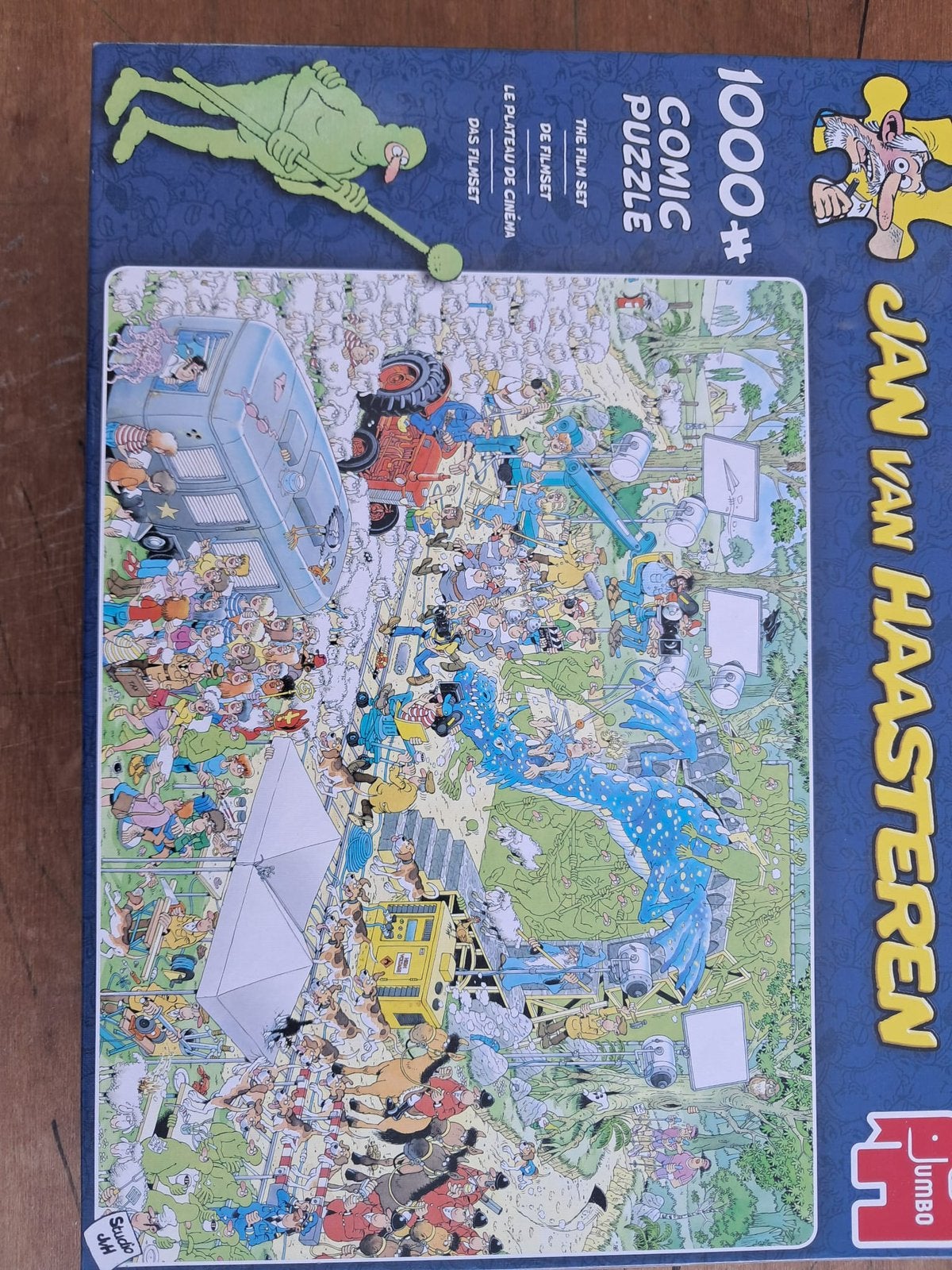 Puzzels Jan van Haasteren 1000 stukje, Ophalen of Verzenden, 500 t/m 1500 stukjes, Zo goed als nieuw, Legpuzzel