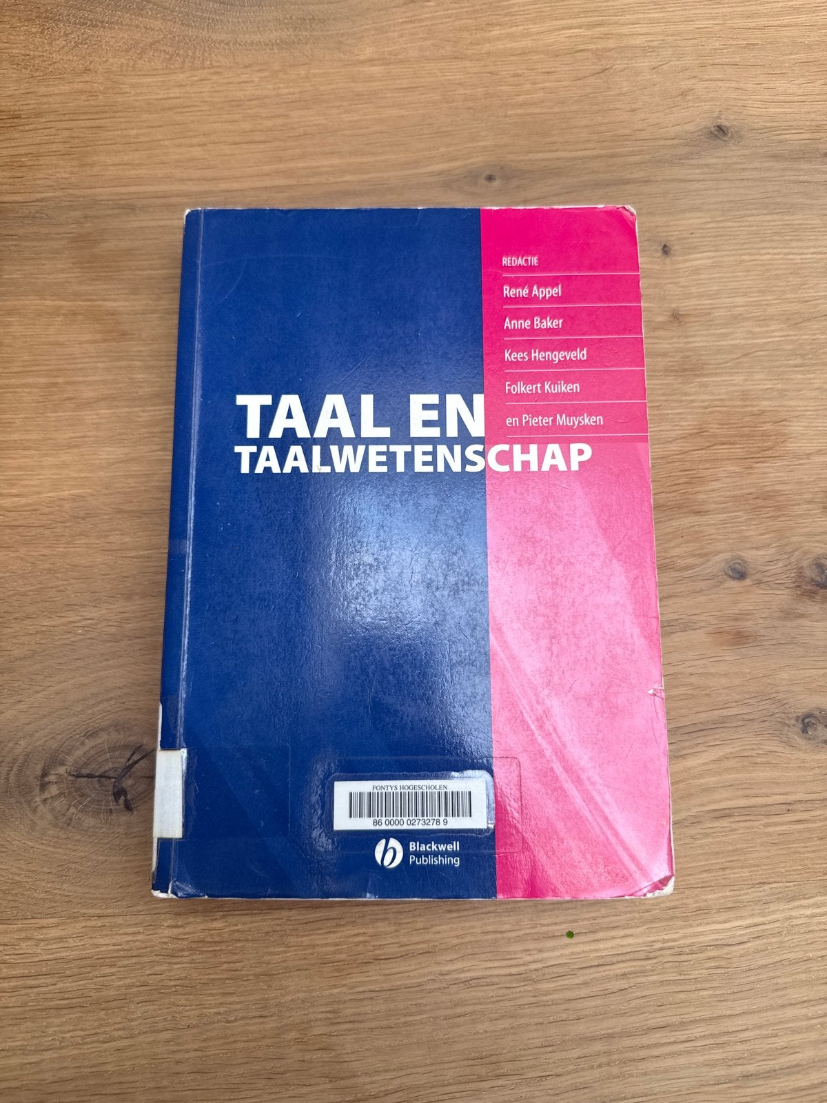Taal en Taalwetenschap - Gebruikt studieboek, Ophalen of Verzenden, Alpha, Gelezen, HBO