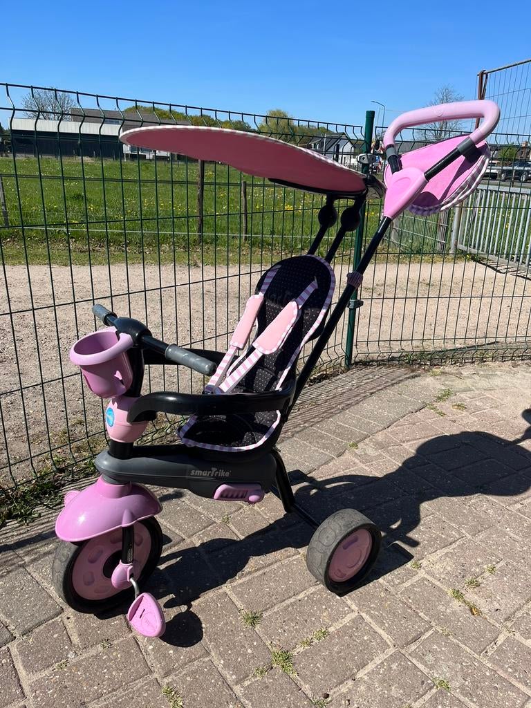 Smartrike 3 in 1 driewieler in hele nette gebruikte staat, Ophalen, Gebruikt, Duwstang