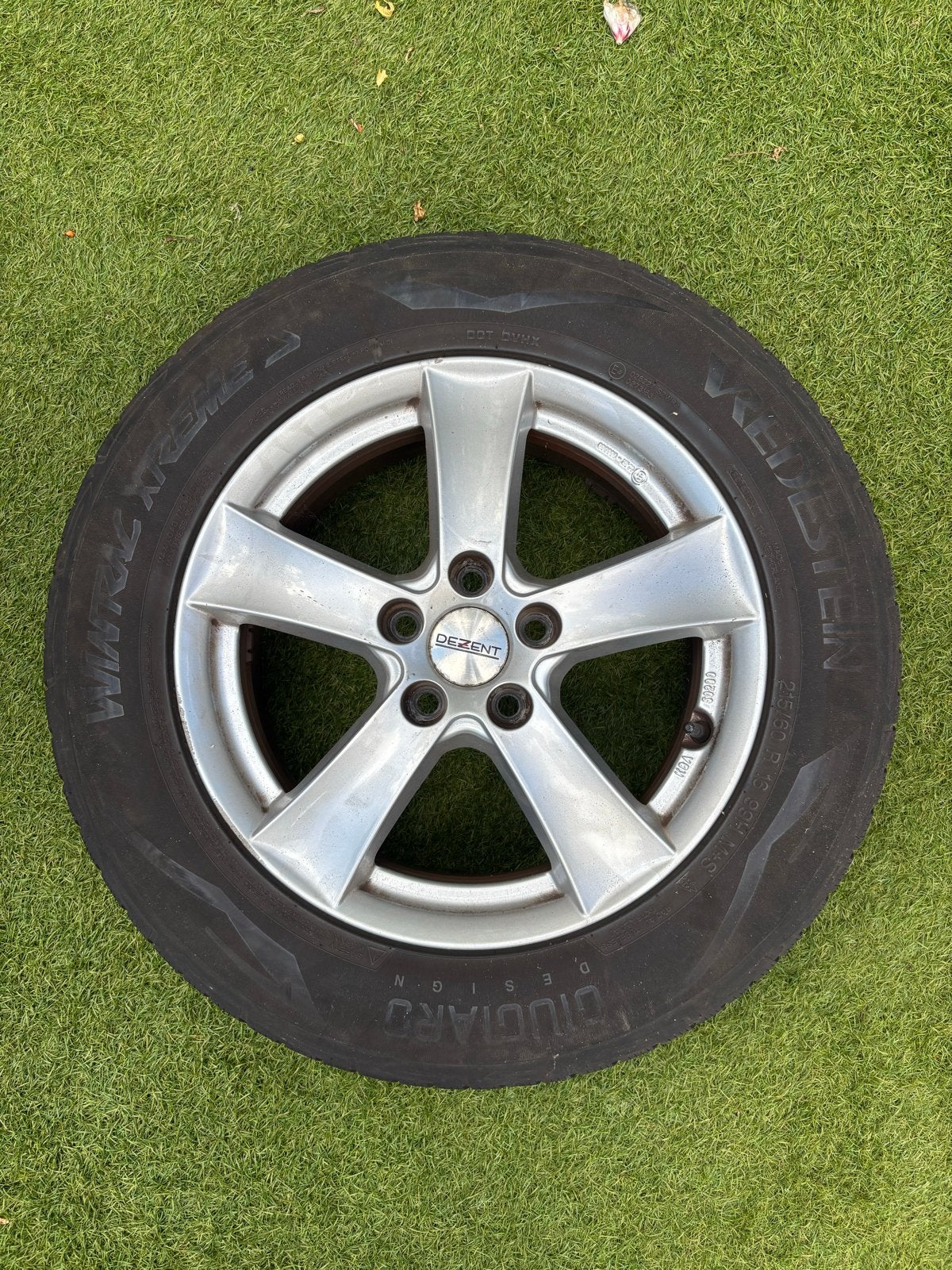 4x DEZENT 16 inch lichtmetalen velgen 5x108 – Ford / Volvo, Auto-onderdelen, Banden en Velgen, Ophalen, 16 inch, Banden en Velgen