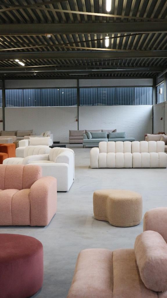 HOGE KORTINGEN! 4x6sofa modulaire/hoekbanken GRIJP JE KANS!!, Ophalen, Zo goed als nieuw, Designer, 4x6sofa, modulair, hoekbank, zitbank, Scandinavisch