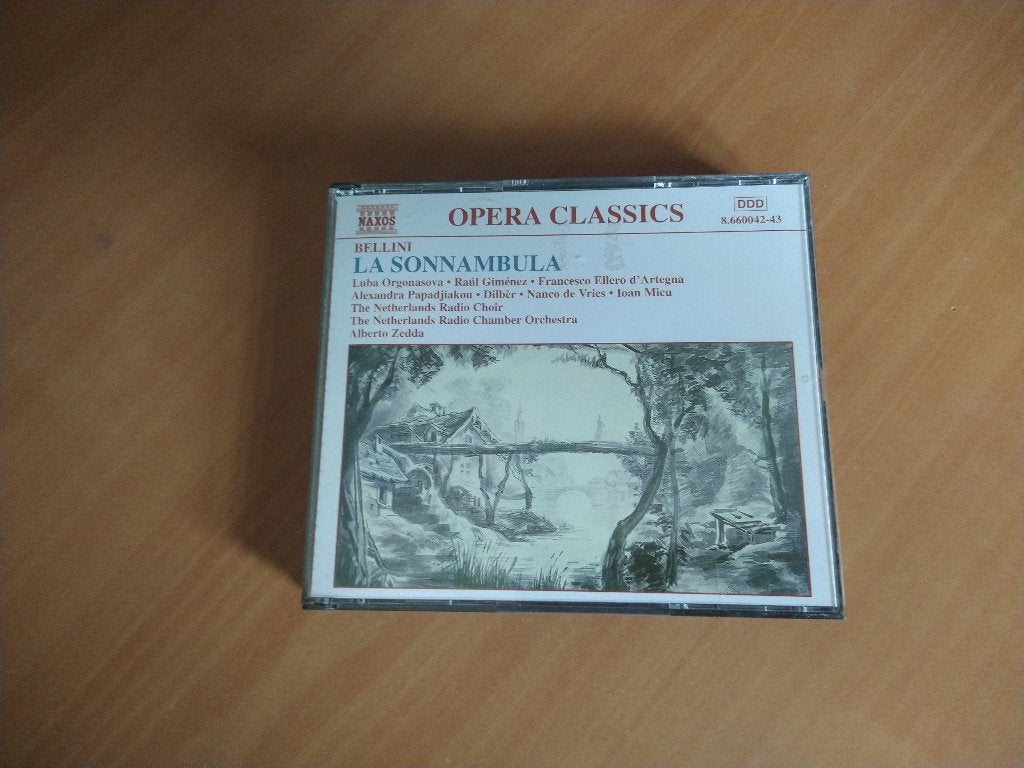 2-CD Bellini – La Sonnambula, Ophalen of Verzenden, Classicisme, Zo goed als nieuw, Kamermuziek