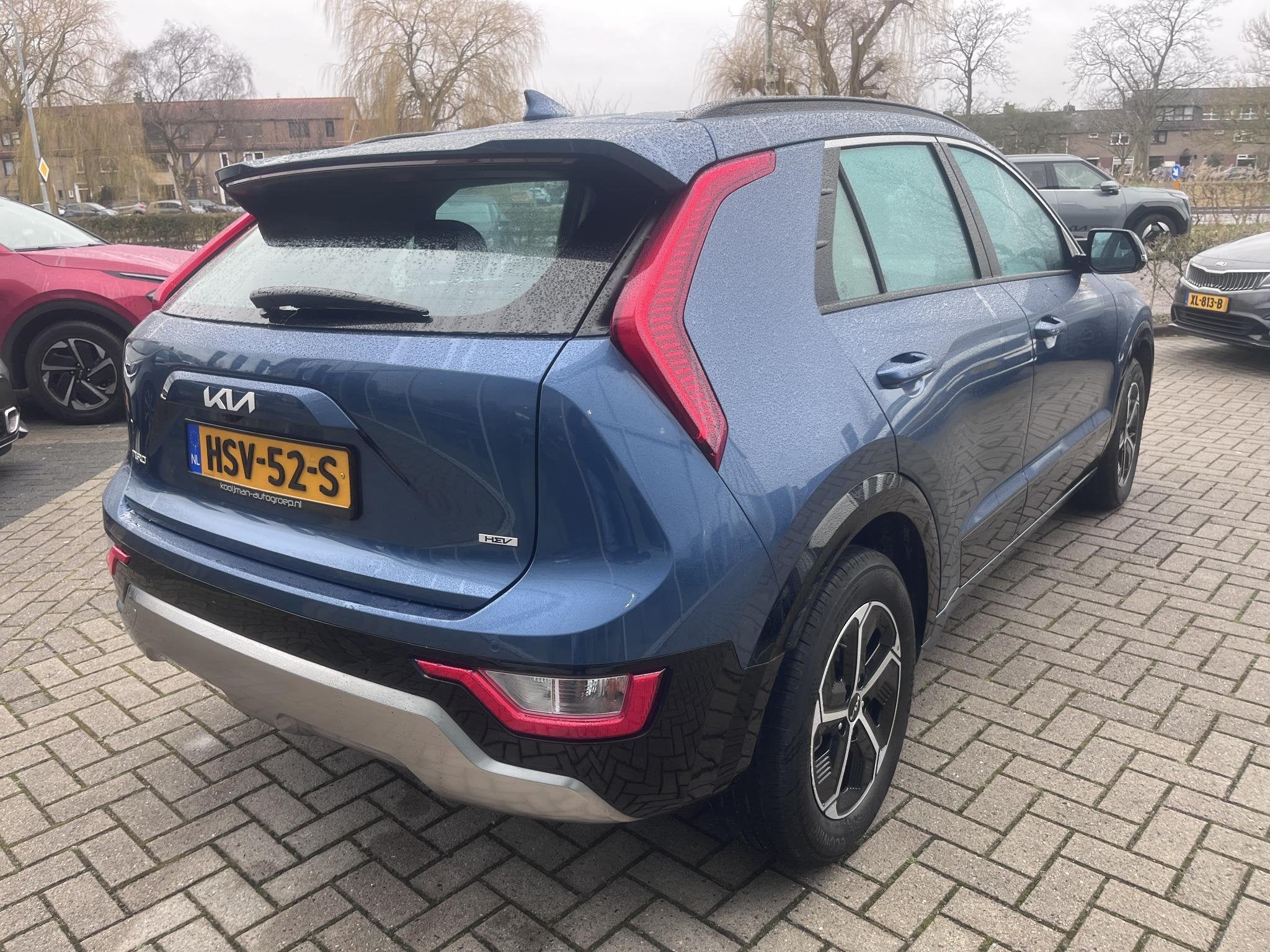 Kia Niro 1.6 GDi Hybrid DynamicLine Lmv|Nav|Camera|Cruise co, Auto's, Kia, 1374 kg, Gebruikt, Euro 6, 129 pk