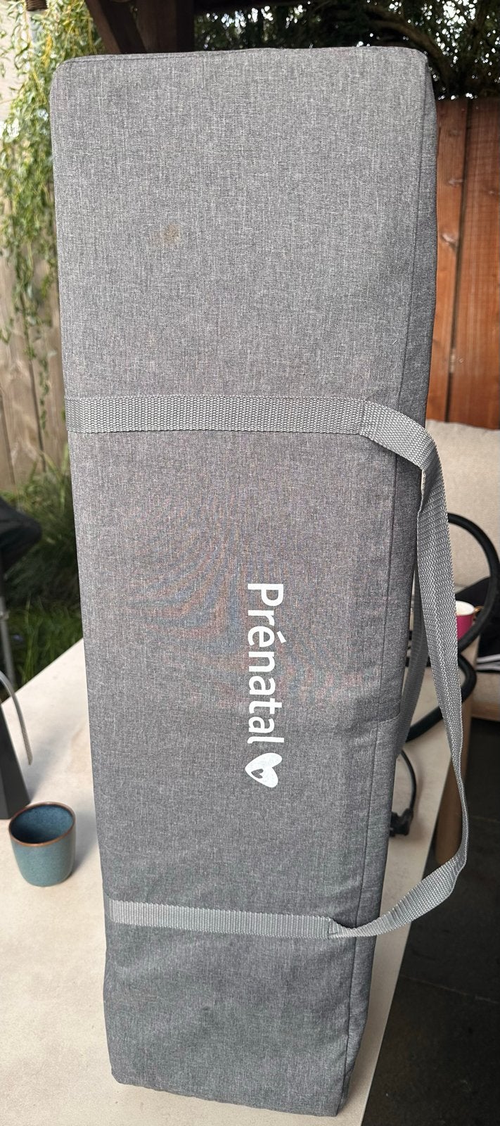 Prénatal campingbox/reisbox grijs, Ophalen of Verzenden, Gebruikt