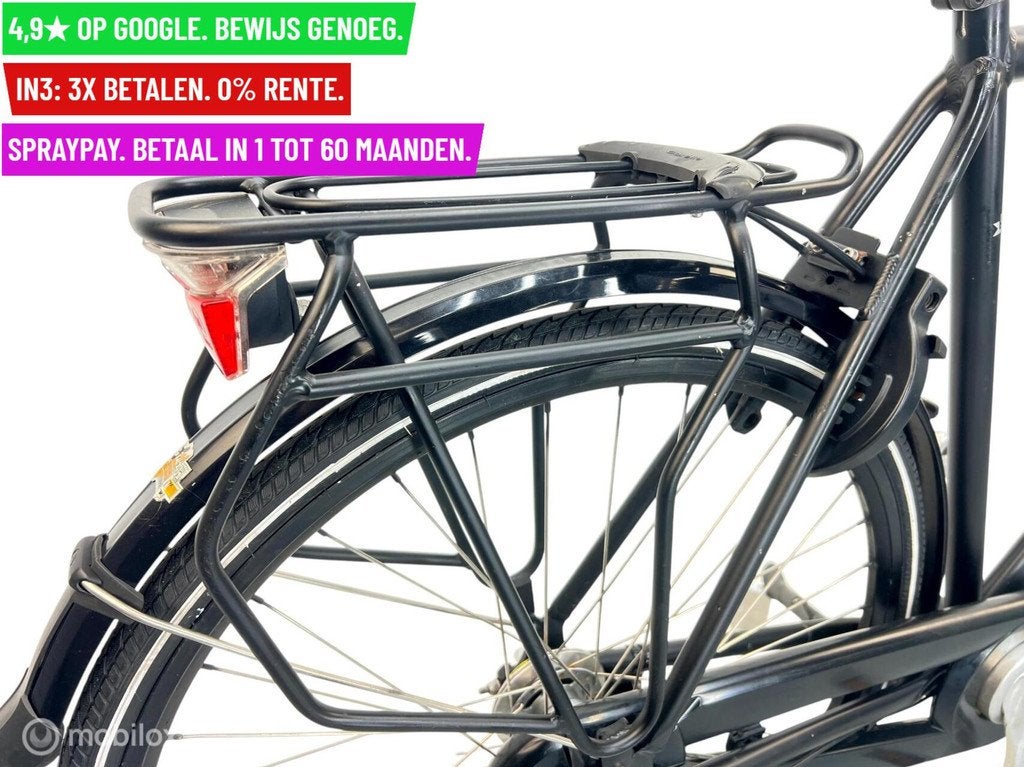 Herenfiets Gazelle 28"/60cm/3ver - Garantie/Levering, Fietsen en Brommers, Fietsen | Heren | Herenfietsen, 9713 Bv Groningen, Gebruikt