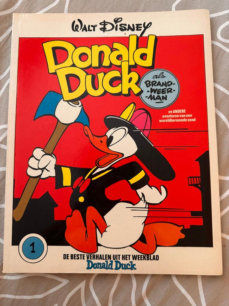 Donald Duck als Brandweerman - De Beste Verhalen uit het Wee, Boeken, Stripboeken, Eén stripboek, Ophalen of Verzenden, Gelezen