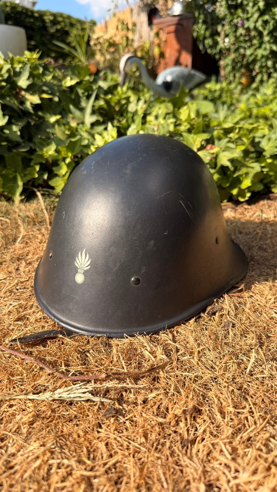 M27 helm mobilisatie doorgebruikt door rijkspolitie, Verzamelen, Ophalen of Verzenden, Landmacht, Nederland, Helm of Baret