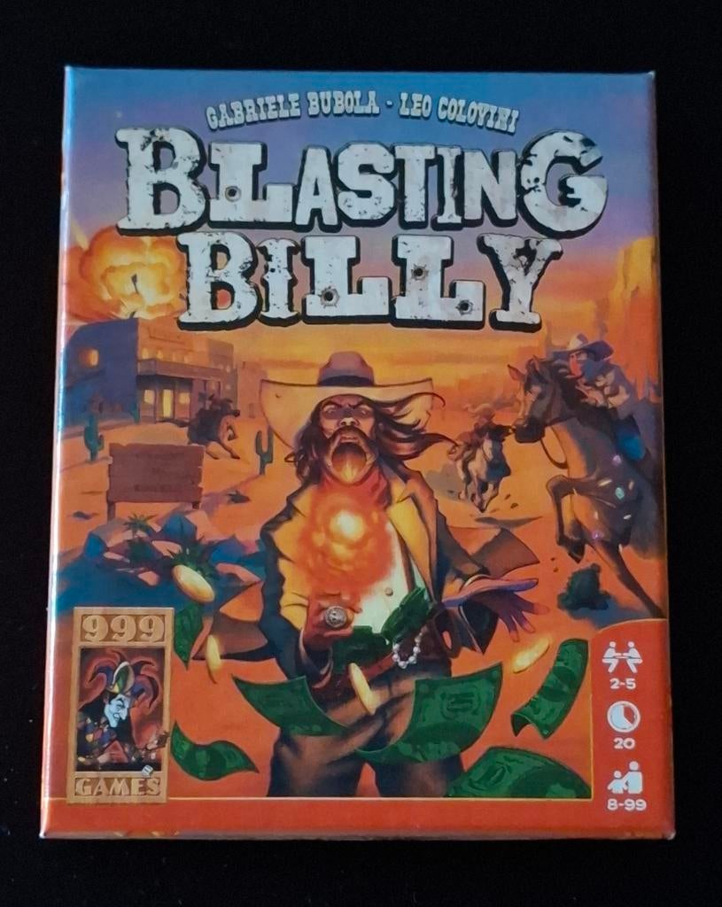 Blasting Billy Kaartspel - 999 Games, Vijf spelers of meer, Ophalen of Verzenden, Zo goed als nieuw, 999 Games