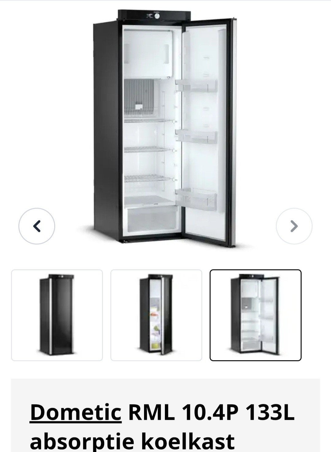 NIEUWE Dometic RML 10.4 Absorptie Koelkast 133L - Camper/Car, Witgoed en Apparatuur, Koelkasten en IJskasten, Ophalen, Nieuw, Met vriesvak