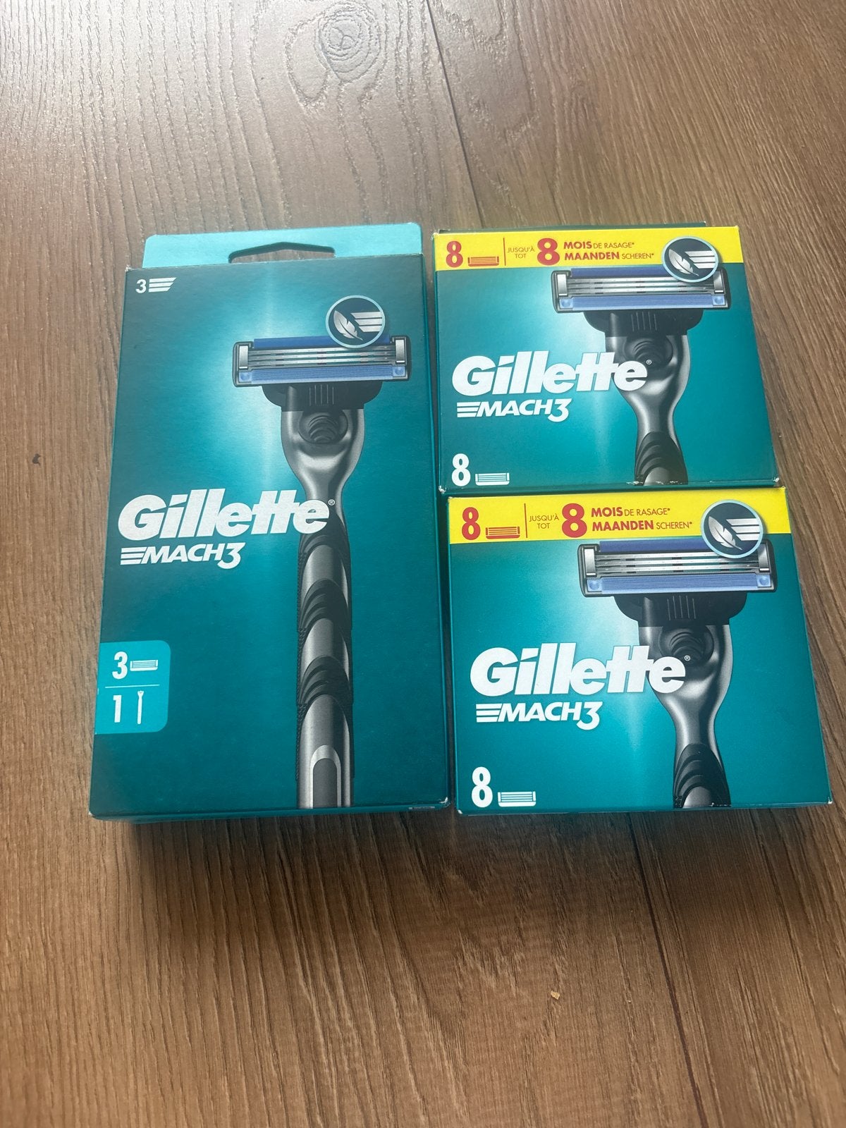 Gillette Mach3 Scheermesjes en Houder - Nieuw, Ophalen of Verzenden, Nieuw, Overige typen