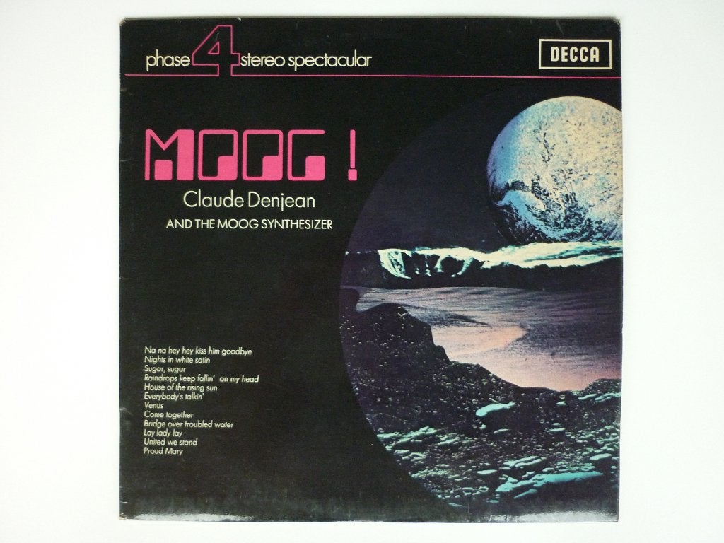 Claude Denjean – Moog!, Gebruikt, Electronic, Ophalen of Verzenden, Album