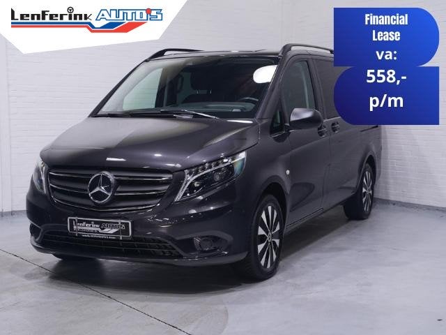 Mercedes-Benz Vito 116 CDI 163 pk Dubbel Cabine NAP Lang 2x, Auto's, Bestelauto's, Gebruikt, 4 cilinders, 2500 kg, 163 pk
