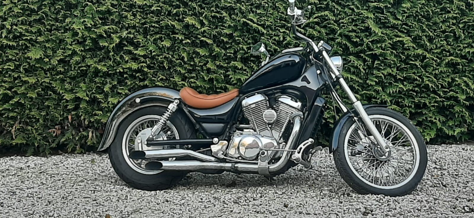 oldtimer Suzuki vs 750G, Chopper