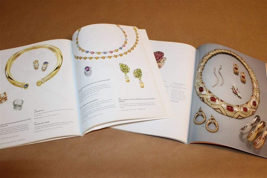 Sotheby’s Juwelen Veiling — Catalogus Amsterdam & Londen EN, Ophalen of Verzenden, Zo goed als nieuw