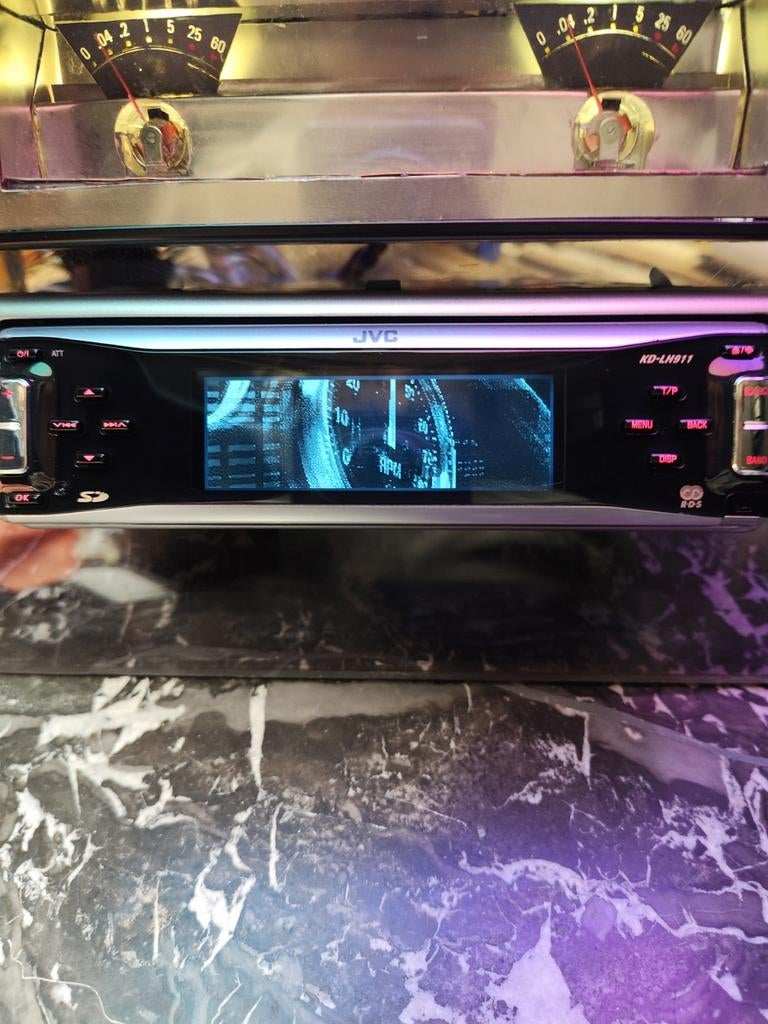 JVC KD-LH911*EQ* high-end*animatie*-motorized/deck*, Auto diversen, Autoradio's, Gebruikt, Ophalen of Verzenden