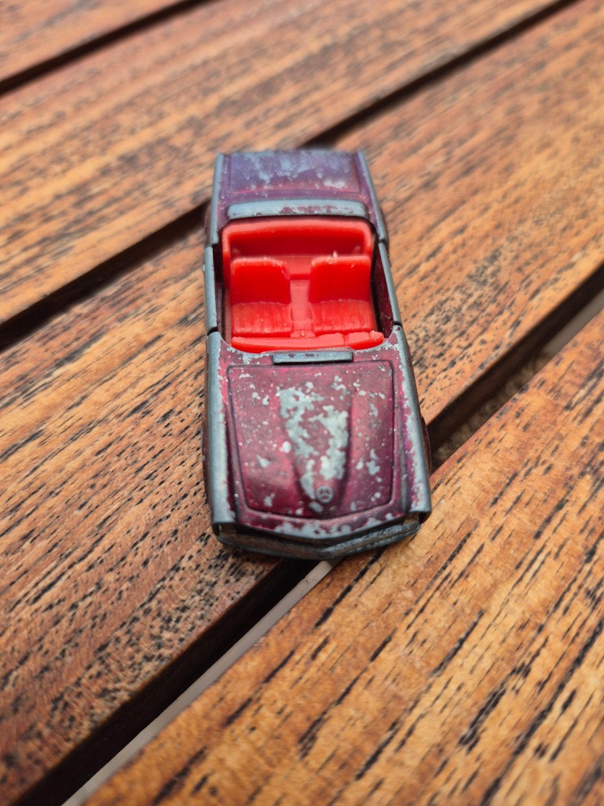 Vintage Matchbox Mercedes 280 SL (Made in Holland), Ophalen of Verzenden, Gebruikt