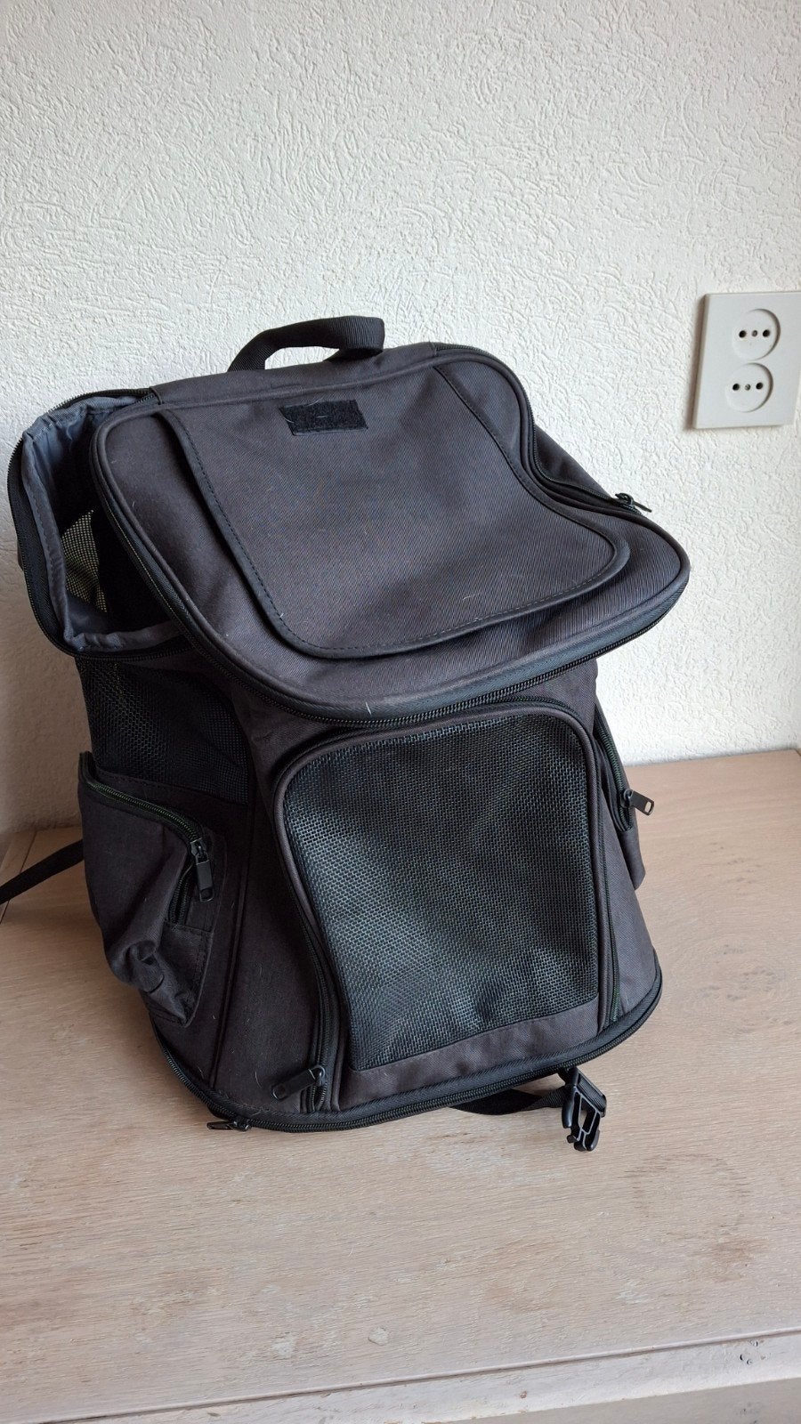 Rugzak voor huisdier tot 8 kg, 42x30x25, zwart, nieuw,Jake&, Dieren en Toebehoren, Ophalen of Verzenden, Nieuw