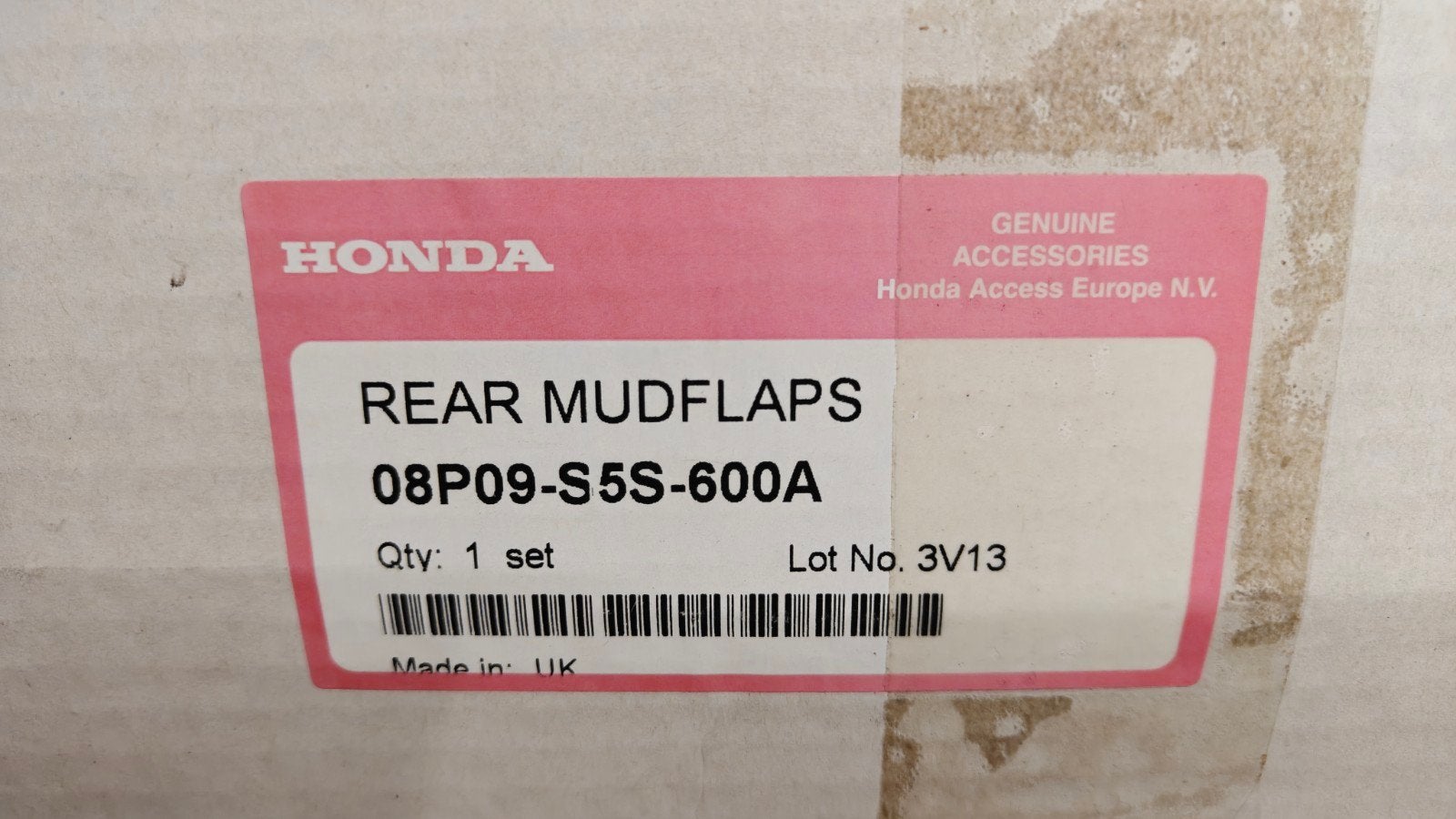 Honda Civic EP Spatlappen achterzijde, Ophalen of Verzenden, Nieuw, Honda