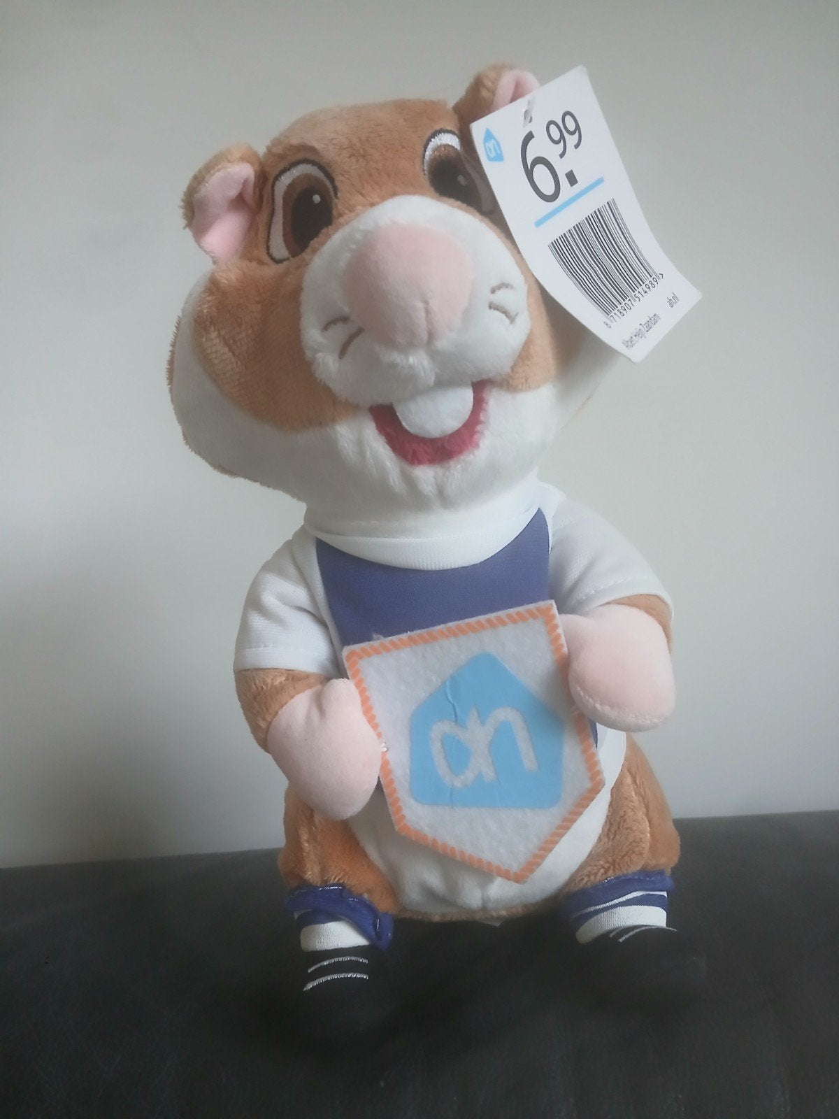 ah hamster nieuw, Kinderen en Baby's, Speelgoed | Knuffels en Pluche, Ophalen of Verzenden, Nieuw, Overige typen