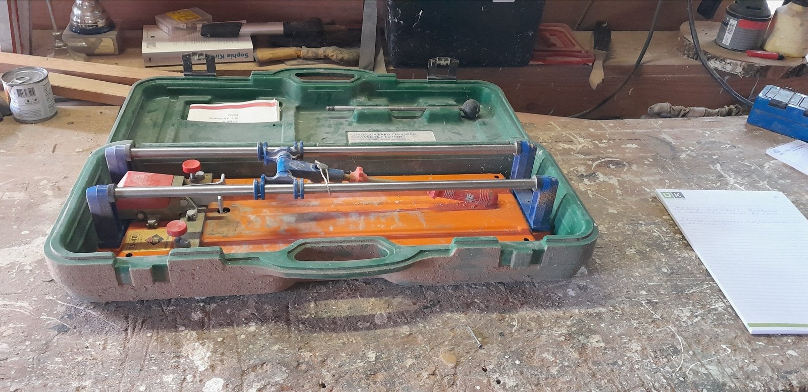 Rubi TS-40 Tegelsnijder in Koffer - Gebruikt, Ophalen, Gebruikt, Snijgereedschap, Rubi