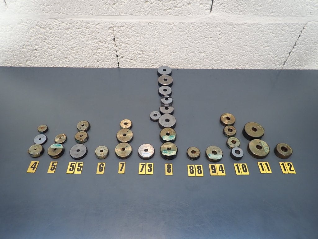 Ringkaliber 3,982 t/m 11,980 mm Ring kaliber / instelring, Niet ingevuld, Gebruikt, Afstand, Niet ingevuld