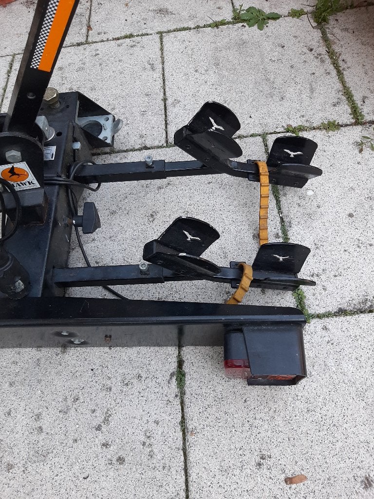 Fietsendrager, Ophalen, Gebruikt, Trekhaakdrager, Elektrische fiets