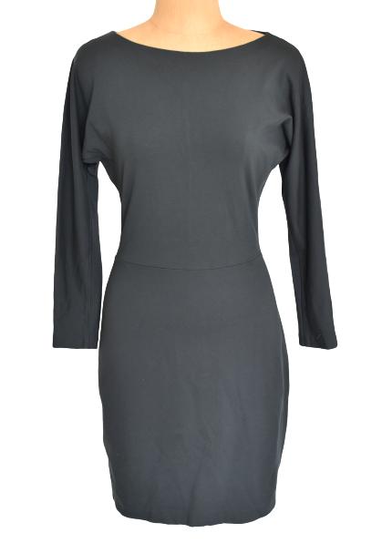 Filippa K. jurkje, jurk, Jersey Drape Dress Mt. S, Verzenden, Knielengte, Maat 36 (S), Grijs