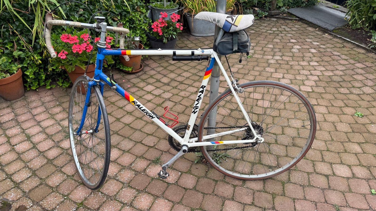 Vintage Raleigh racefiets - Klassieke stalen ros, Fietsen en Brommers, Fietsen | Racefietsen, 28 inch, Gebruikt, 53 tot 57 cm