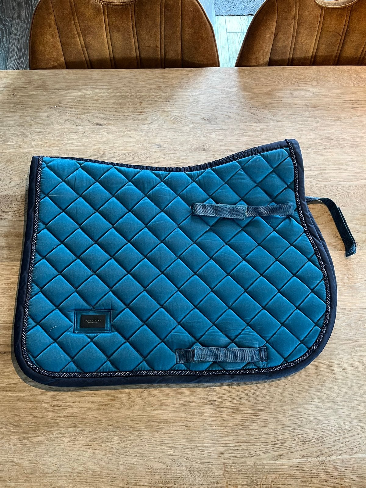 Equestrain Stockholm dekje aurora blue, Full (L), Ophalen of Verzenden, Zo goed als nieuw, Equestrian Stockholm