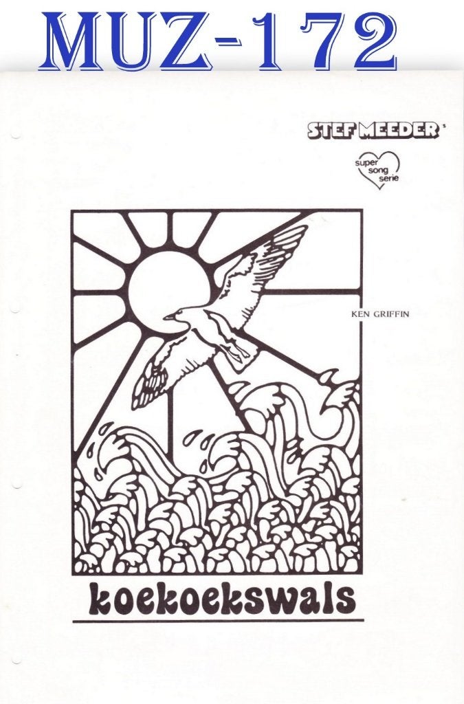 MUZ172 Bladmuziek - Koekoekswals - Ken Griffin, Ophalen of Verzenden, Gebruikt, Artiest of Componist, Klassiek