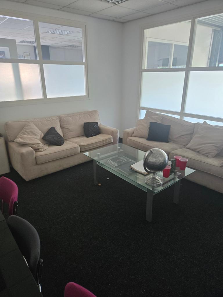 Hoekbank suede met kussens - 2 x 2.5 zits (200x80 cm), Huis en Inrichting, Banken | Bankstellen, Ophalen, Gebruikt, Hoekbank, 75 tot 100 cm