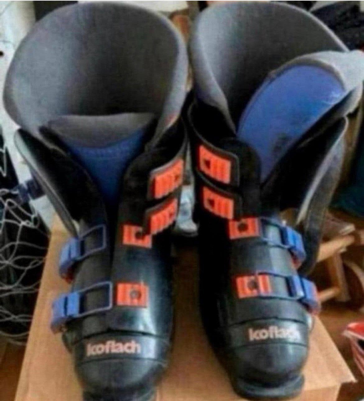 Koflach SKISCHOENEN/ WAX-SLIJPEN / SKIHELM/ ZGAN XS Skibroek, Ophalen of Verzenden, Zo goed als nieuw, Overige merken