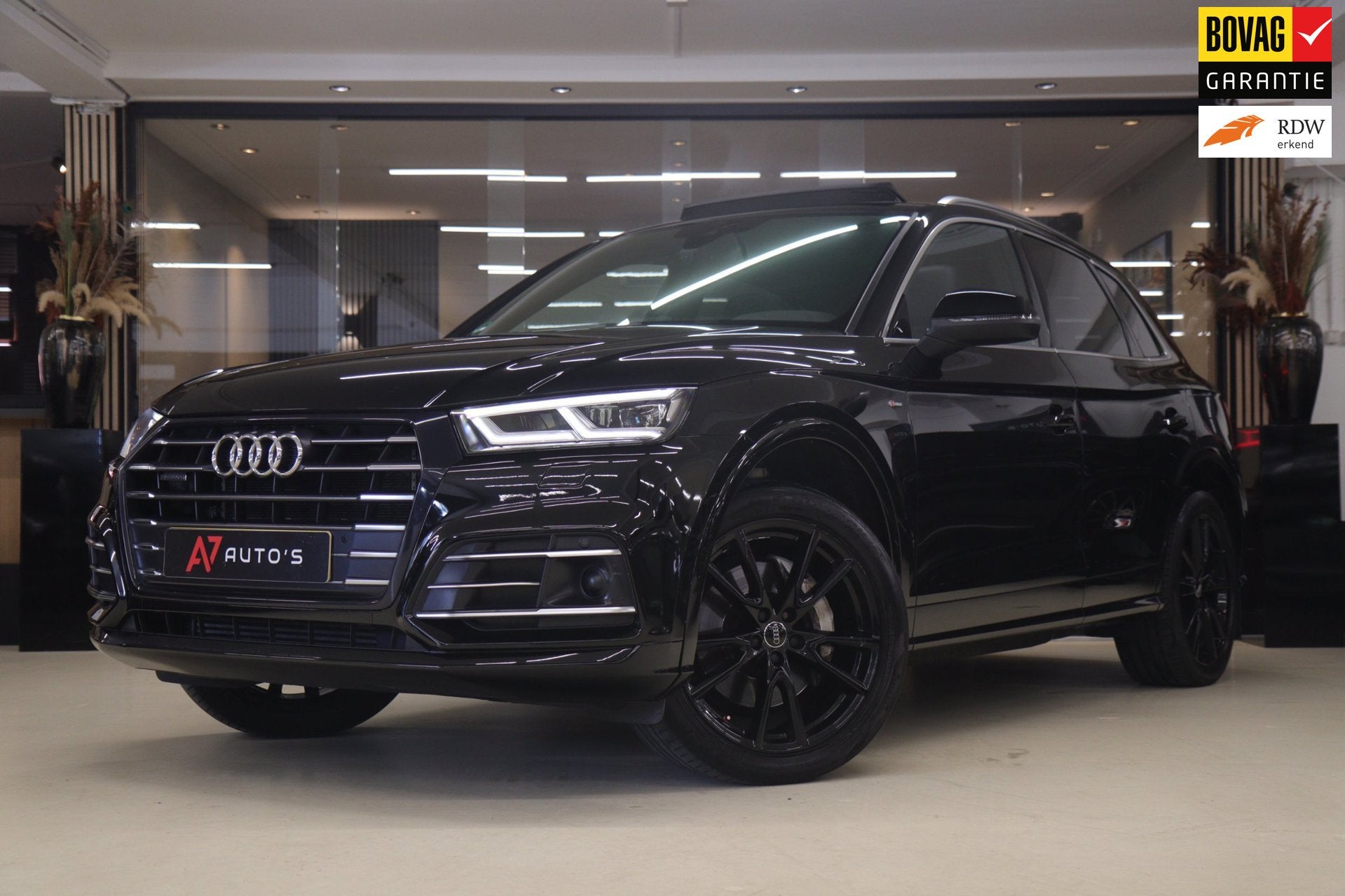 Audi Q5 55 TFSI e quattro Competition /PANO/SFEER/MEM/CAM/AC, Auto's, Automaat, 2005 kg, Euro 6, Leder en Stof