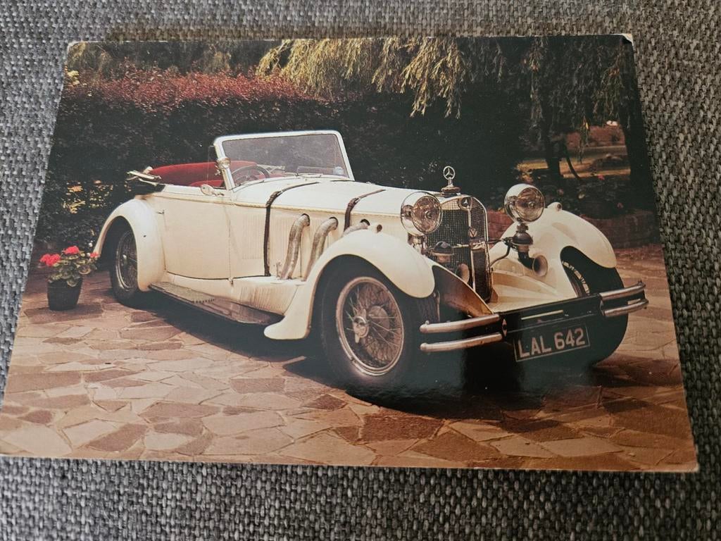 Mercedes SSK 1932 kaart, Ophalen of Verzenden