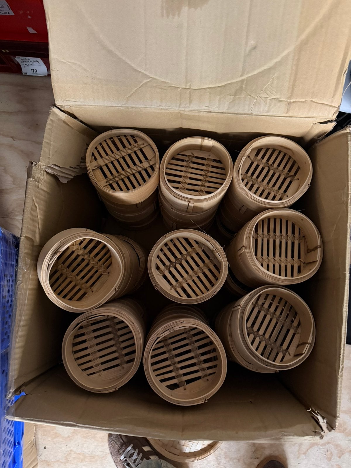 Bamboo stoommand, Huis en Inrichting, Keuken | Keukenbenodigdheden, Ophalen of Verzenden, Zo goed als nieuw