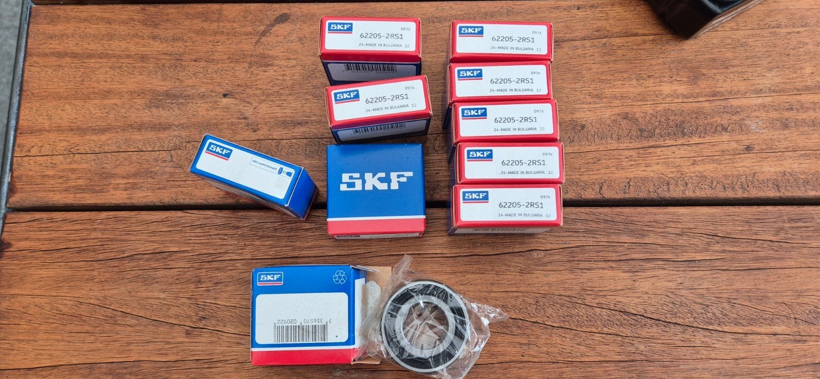 SKF kogellagers 62205-2RS1, Ophalen of Verzenden, Nieuw