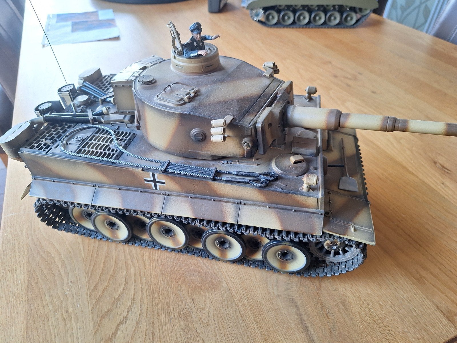 rc tank Tiger 1 1/16, Ophalen of Verzenden