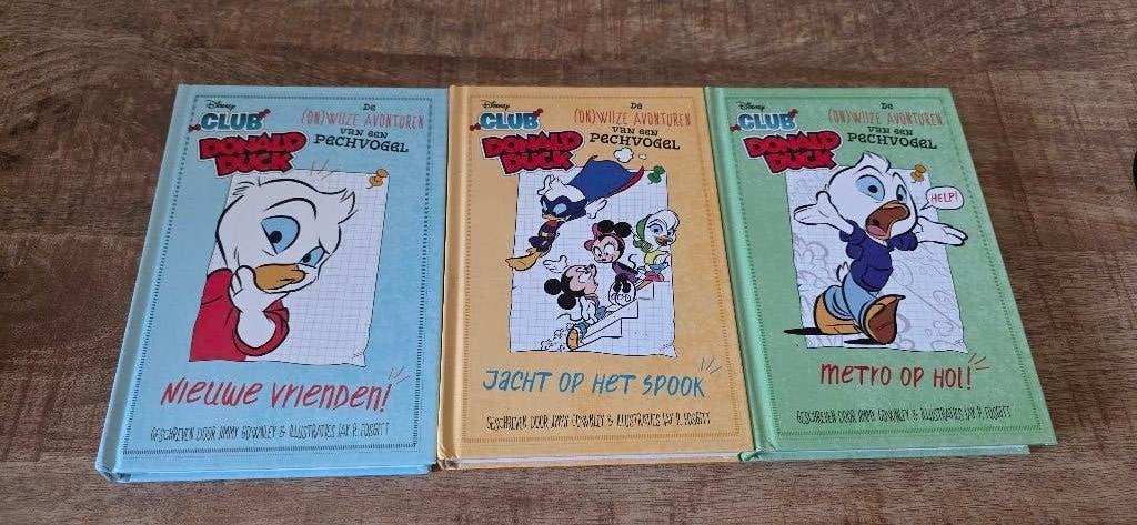 disney club donald duck boek deel 1, 2, 3, Ophalen of Verzenden, Zo goed als nieuw, Fictie algemeen