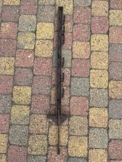 21 gebruikte afrasteringspalen, Ophalen, Gebruikt, Minder dan 180 cm, Palen