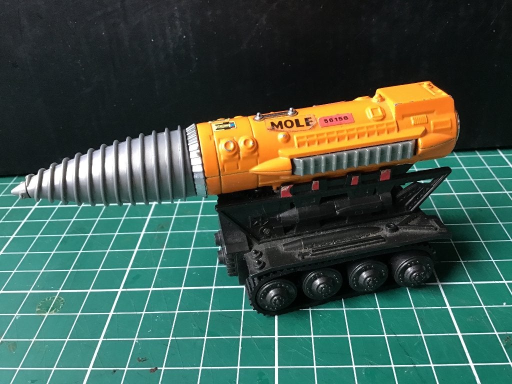 The mole, Thunderbirds, Verzenden, Zo goed als nieuw, Tv, Overige typen