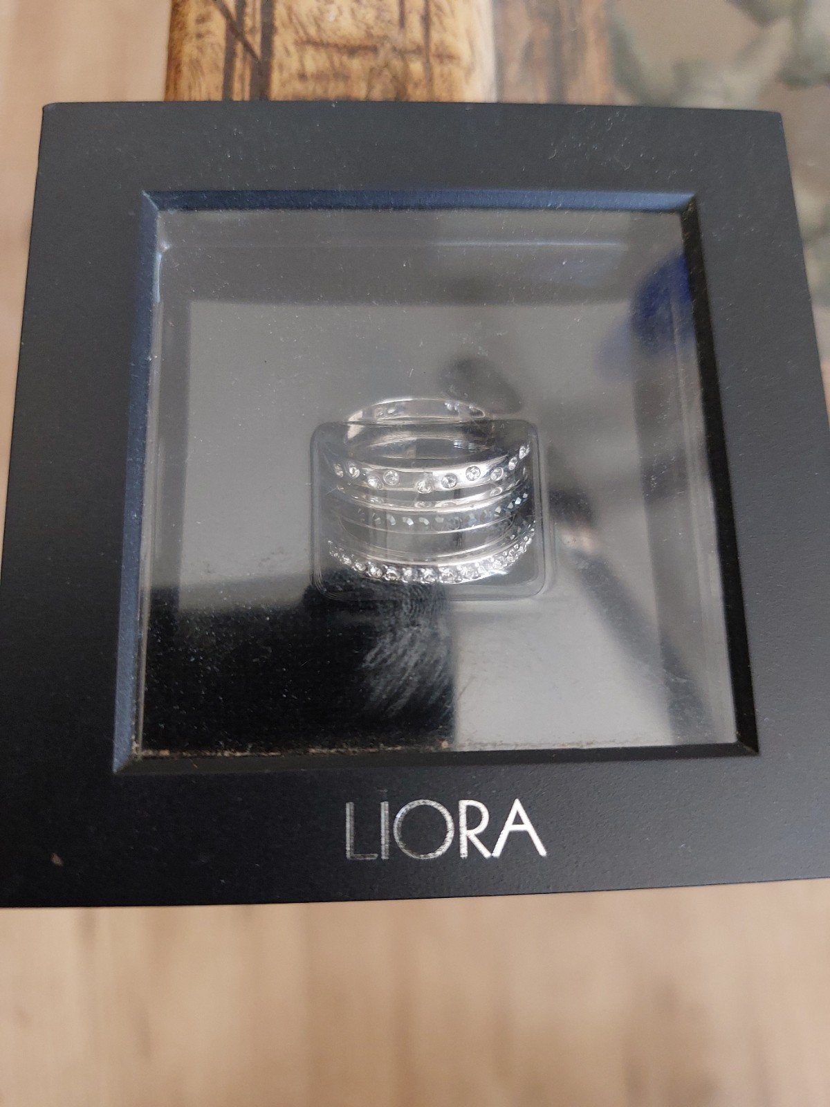 3 Nieuwe Ringen met Swarovski Elementen - Liora, Met kristal, Overige materialen, Nieuw, Ophalen of Verzenden