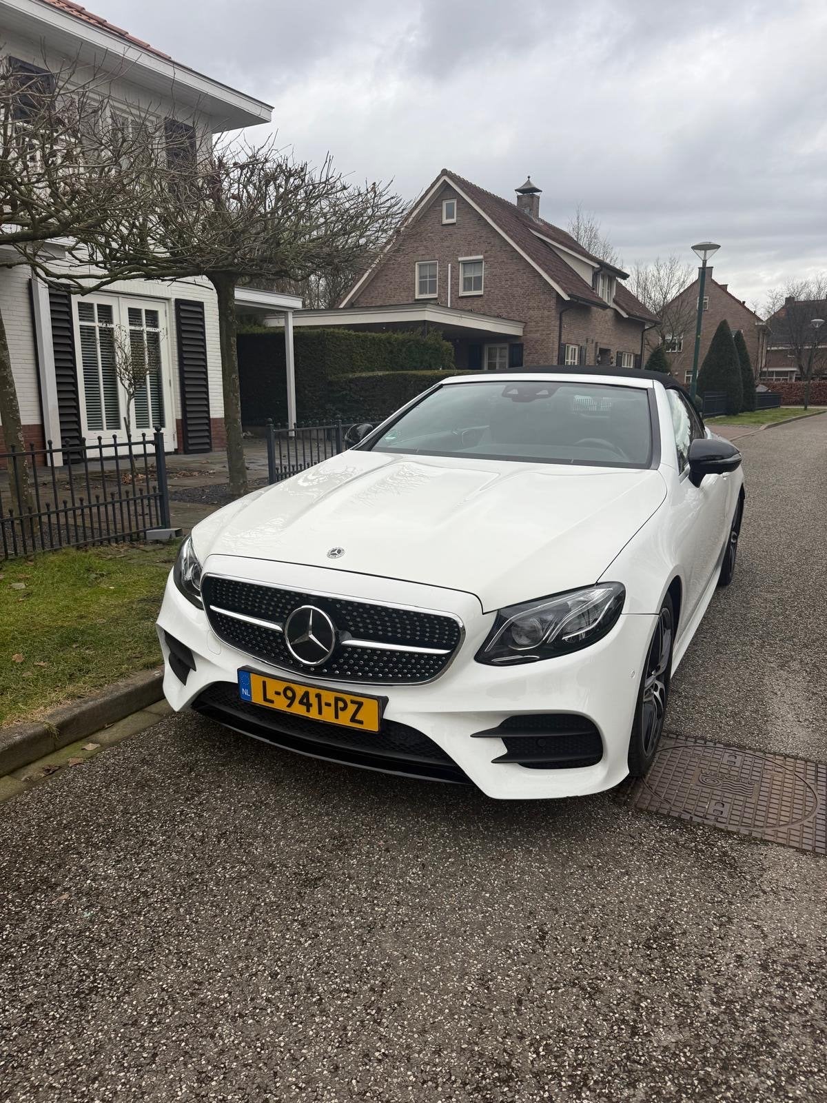 Mercedes-Benz E200 Cabriolet 2020 – AMG Line – Motorschade, 1730 kg, Achterwielaandrijving, 1800 kg, 4 cilinders