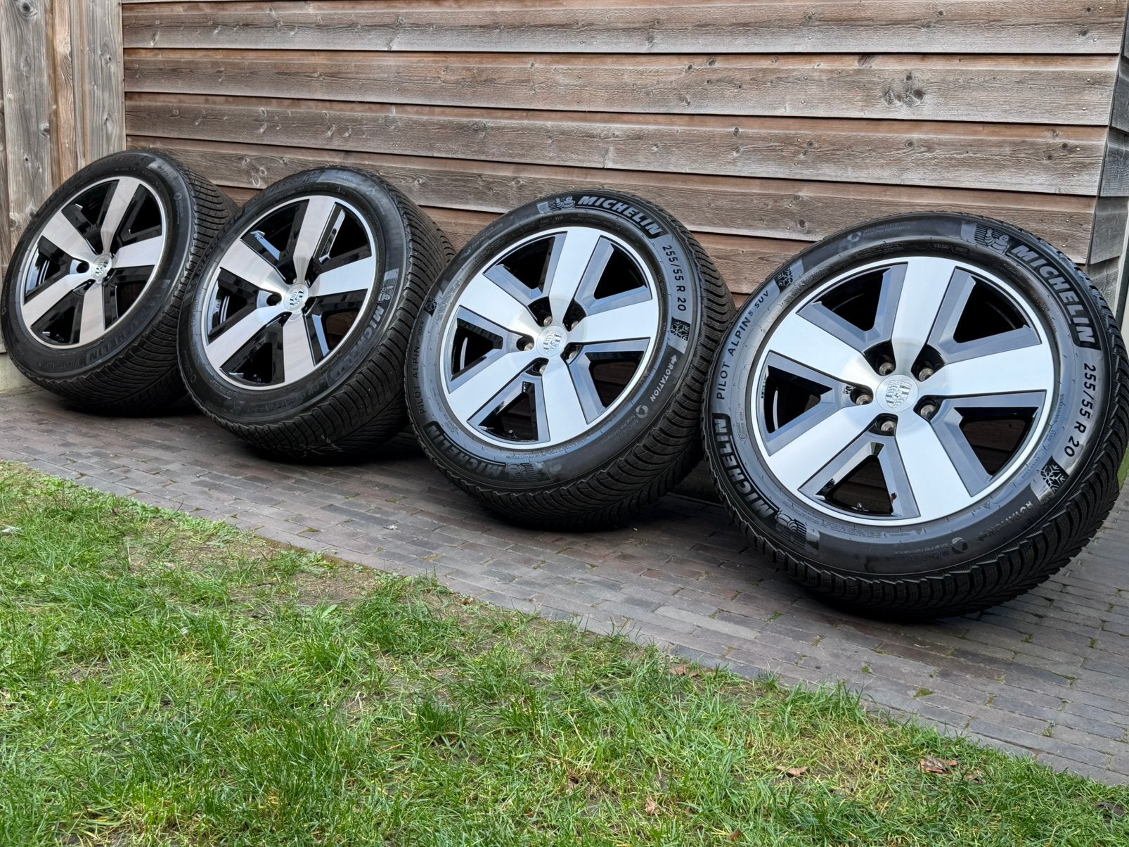 Orig NIEUW Porsche Cayenne 9YO 9YA 20 inch velgen breedset, 295 mm, Banden en Velgen, Nieuw, Personenwagen